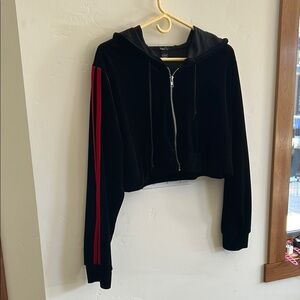 Rue21 Black Hoodie Sweater